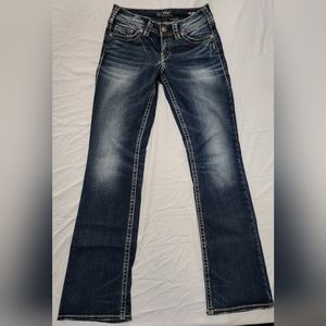 Silver Jeans Co. SUKI MID SLIM BOOT W26/L31